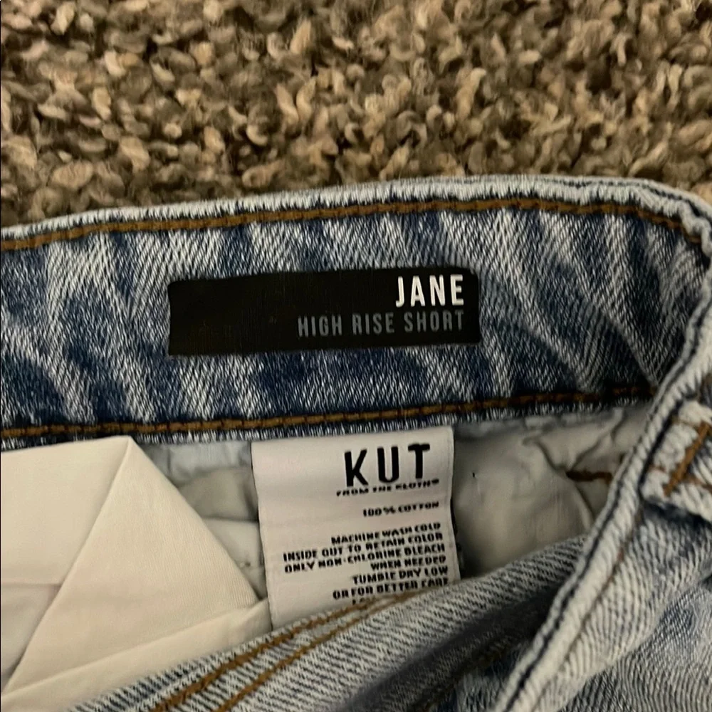 Kut from the Kloth Light Blue Jean Shorts